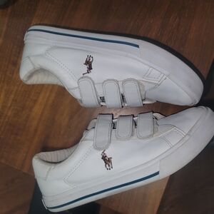 Polo by Ralph Lauren White Kids Sneakers